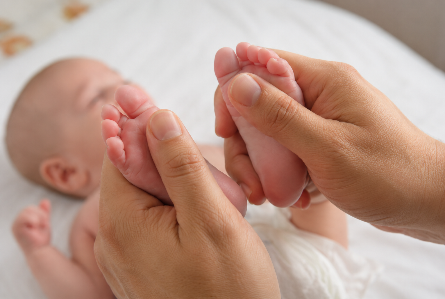 Baby massage treatment
