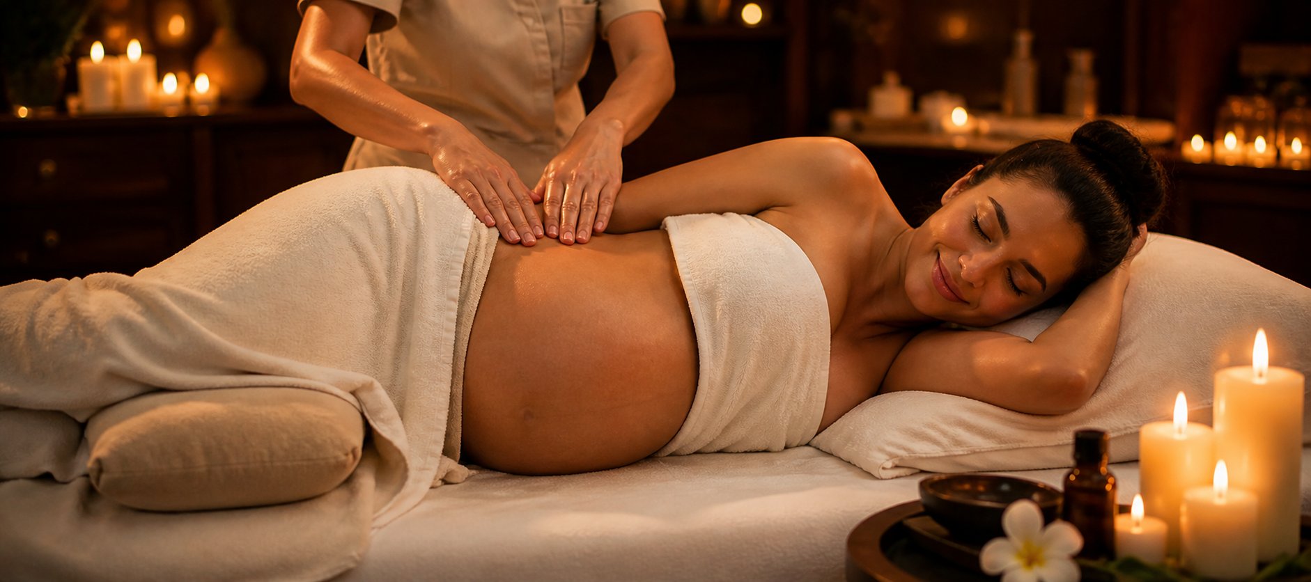 Pregnancy and postnatal massage treatment